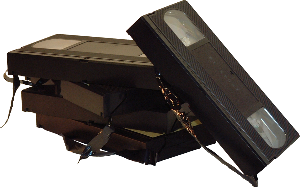 VHS tapes